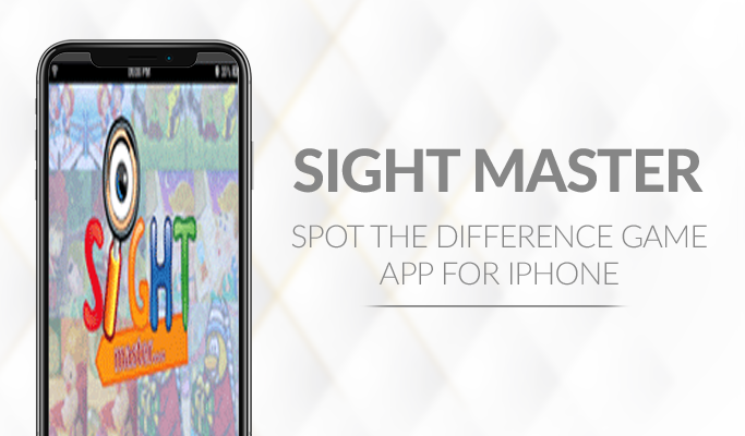 Spot the difference game app for iPhone